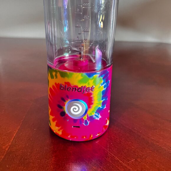 BlendJet Lisa Frank Rainbow Tie Dye Portable Handheld Blender Chargeable limited - Picture 6 of 11